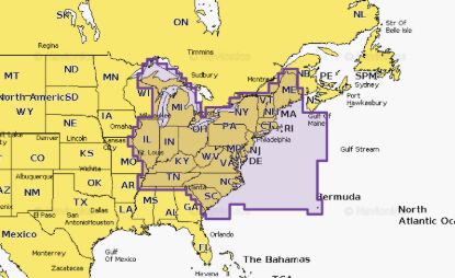 NAVIONICS U.S. EAST - 010C137030