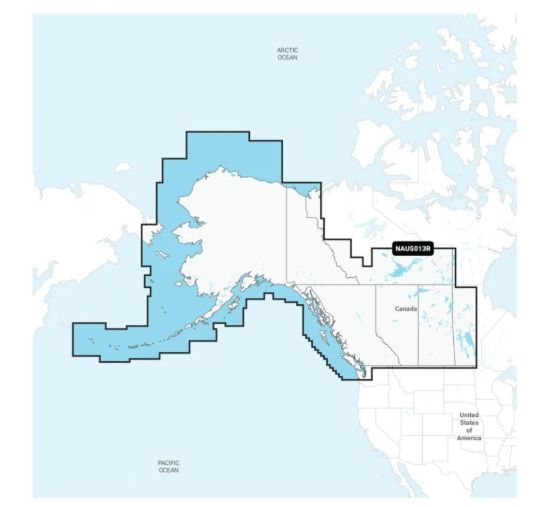 NAVIONICS NAVIONICS+ CANADA  WEST & ALASKA - 010C146730