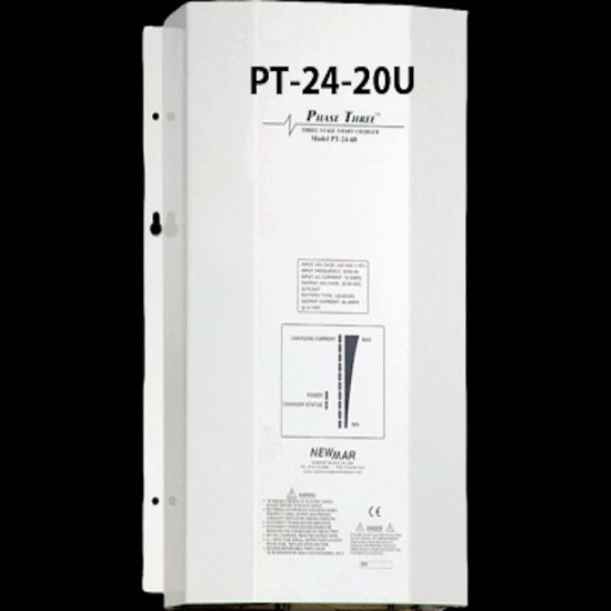 NEWMAR BATT CHGR  PHASE 3  24V 20A  3 BANK - PT2420U