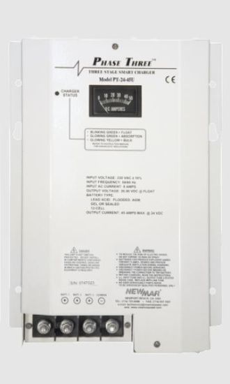 NEWMAR BATT CHGR  PHASE 3  24V 45A  3 BANK - PT2445U