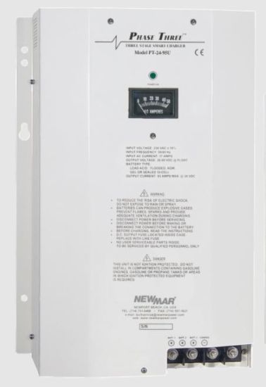 NEWMAR BATT CHGR  PHASE 3  24V 95A  3 BANK - PT2495U