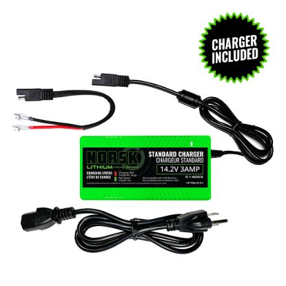 NORSK INC 12.8V-15AH-LIFEPO4-SONAR W/CHARGER - B12015C
