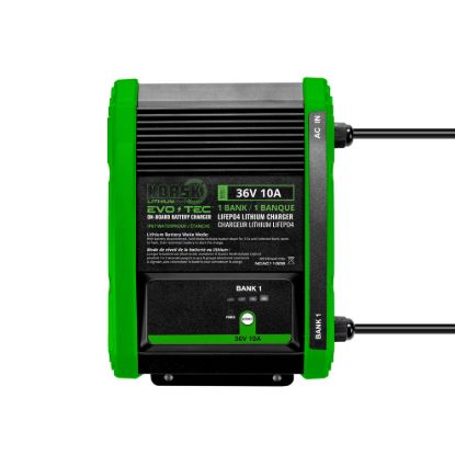 NORSK INC 1BANK 36V-10A LIFEPO4 CHGR - NCAC11008