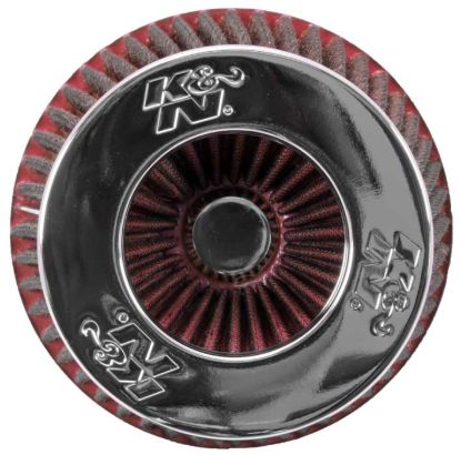 K&N FILTER UNIVERSAL CHROME FILTER - RG1001RD