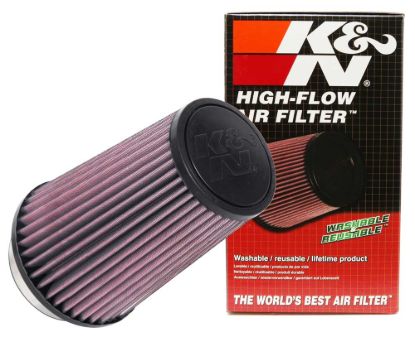 K&N FILTER UNIVERSAL CLAMP-ON AIR FILTER - RU1045