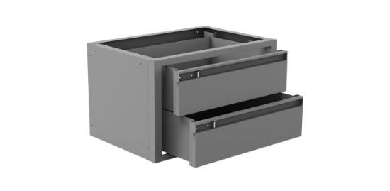 HOLMAN STEEL 2 DRAWER CABINET 20 - 40070