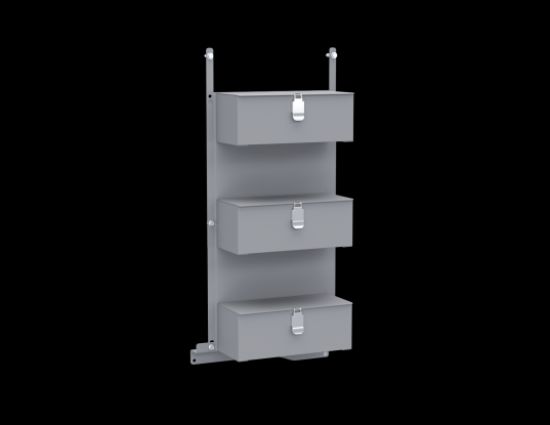 HOLMAN DOOR ORGANIZER; 12' WIDE; 3 DRAWER - 40114
