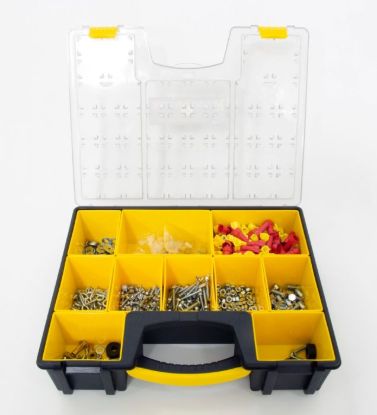 HOLMAN PLASTIC TOTE DEEP SMALL PARTS - 40351