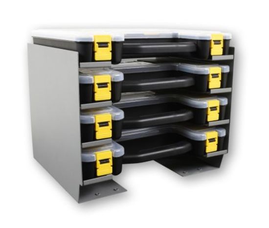 HOLMAN STL4 TOTE SHELF CAB 4- 40350 TOT IN - 40380