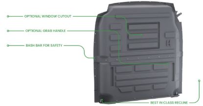 HOLMAN COMPOSITE PARTITION - TRANSIT LOW R - 40691TL