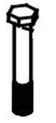 MEYER PROD BOLT H 5/8 11 X 5 G5 ZN - 20152