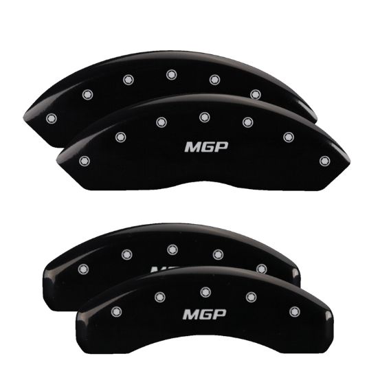 MGP CALIPER SET OF 4 CALIPER COVERS  ENGRAVED F - 10248SMGPB