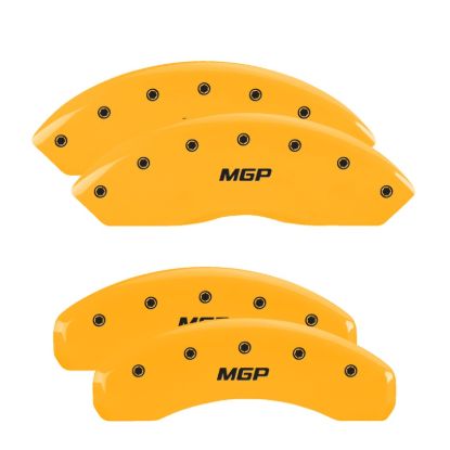 MGP CALIPER SET OF 4 CALIPER COVERS  ENGRAVED F - 10248SMGPY