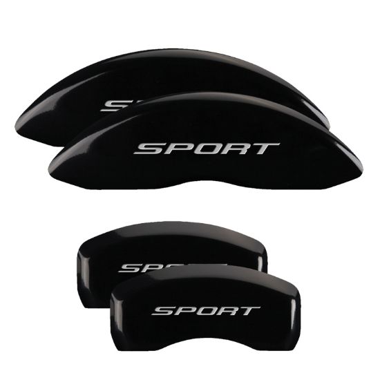MGP CALIPER SET OF 4 CALIPER COVERS  ENGRAVED F - 10252SSP2B