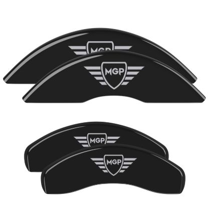 MGP CALIPER SET OF 4 CALIPER COVERS  ENGRAVED F - 13088SMGPB