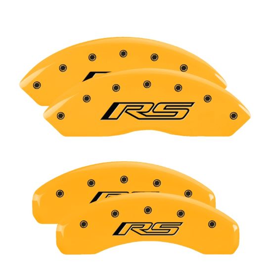 MGP CALIPER SET OF 4 CALIPER COVERS  ENGRAVED F - 14255SRS5Y