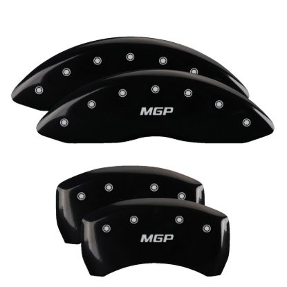 MGP CALIPER SET OF 4 CALIPER COVERS  ENGRAVED F - 14256SMGPB