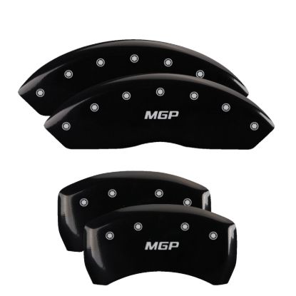 MGP CALIPER SET OF 4 CALIPER COVERS  ENGRAVED F - 21197SMGPB