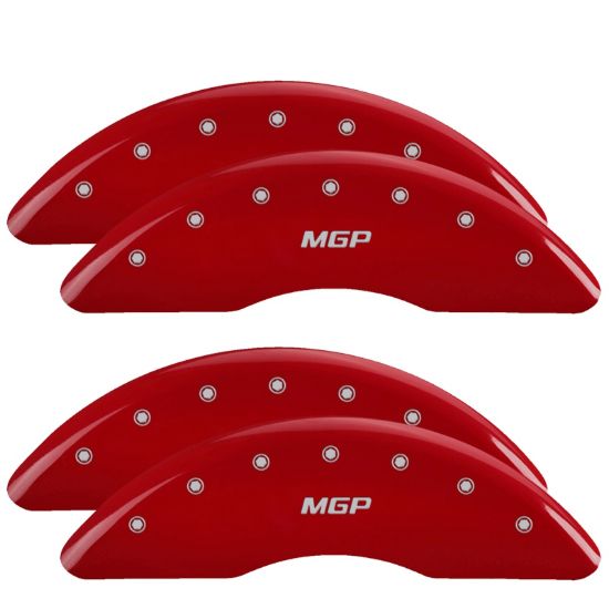 MGP CALIPER SET OF 4 CALIPER COVERS  ENGRAVED F - 23239SMGPR