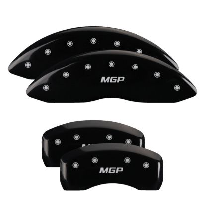 MGP CALIPER SET OF 4 CALIPER COVERS  ENGRAVED F - 42021SMGPB