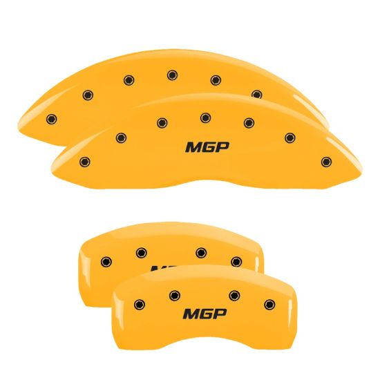 MGP CALIPER SET OF 4 CALIPER COVERS  ENGRAVED F - 54013SMGPY