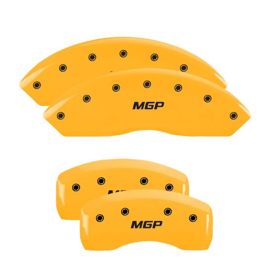 MGP CALIPER SET OF 4 CALIPER COVERS  ENGRAVED F - 54015SMGPY