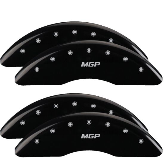 MGP CALIPER SET OF 4 CALIPER COVERS  ENGRAVED F - 55007SMGPB