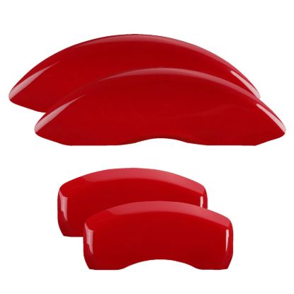 MGP CALIPER SET OF 4 CALIPER COVERS  ENGRAVED F - 56003STESR