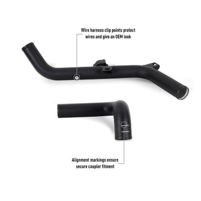 MISHIMOTO 21+ BRONCO 2.7L HIGH MOUNT INT KIT - 2721HKBKSL