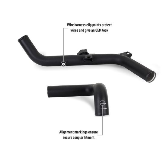 MISHIMOTO 21+ BRONCO 2.7L HIGH MOUNT INT KIT - 2721HKBKSL