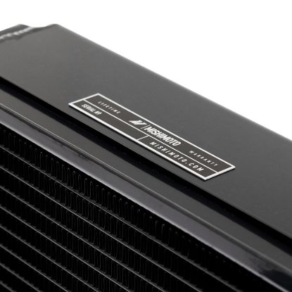 MISHIMOTO PERFORMANCE ALUMINUM RADIATOR  BLAC - ADUNIDRGBK