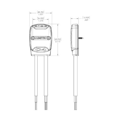 LUMITEC PICO C-4  RGBW/RGB CONTROLLER - 101609