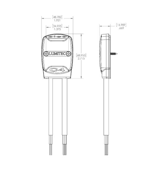 LUMITEC PICO C-4  RGBW/RGB CONTROLLER - 101609