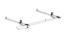 HOLMAN ALUM. DROP DOWN CURB  LOW ROOF - 4A93L