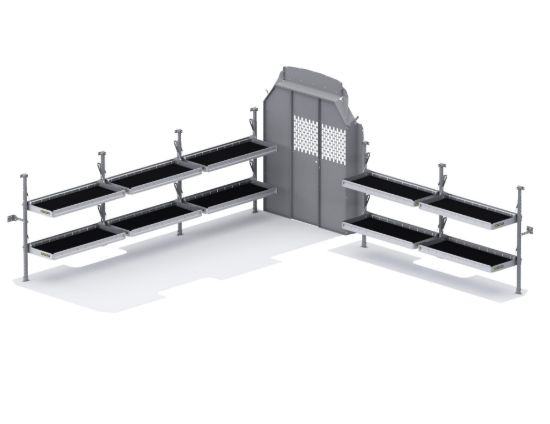 HOLMAN FOLDING SHELVES PACKAGE - SPRINTER - 51SLHS