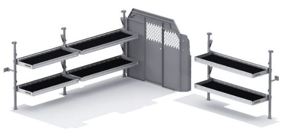 HOLMAN FOLDING SHELF LEG/ FORD TRANSIT LOW - 51TLL