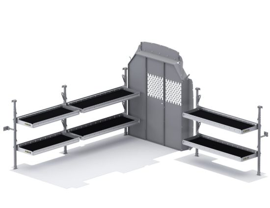 HOLMAN FOLDING SHELVES PACKAGE - TRANSIT 1 - 51TRHS