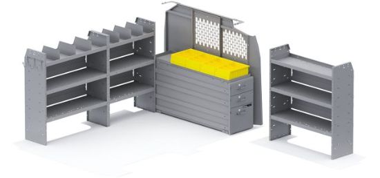 HOLMAN HEAVY DUTY DRAWERS VAN PACKAGE - GM - 52GMS