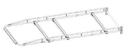 HOLMAN PRO III ALU. MEDIUM DUTY CARGO RACK - 8016A