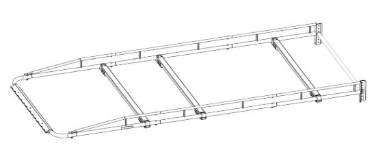 HOLMAN PRO III ALU. MEDIUM DUTY CARGO RACK - 8016A