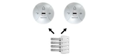 HOLMAN SATURN GO (2 PC)  GRAY - 84001