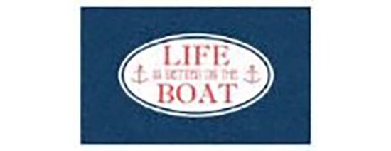 KITTRICH LIFE IS BETTER ON THE BOAT (NAVY BL - STRB214701