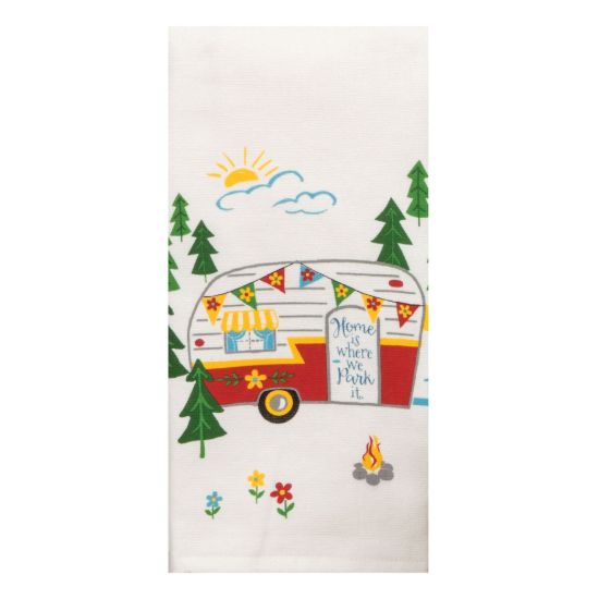 KAY DEE DESI HAPPY CAMPER DUAL PURPOSE TERRY TOW - R4250