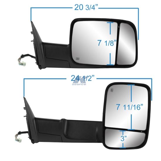 K-SOURCE DODGE RAM PICK-UP 1500 2500 (13-17) - 60199C