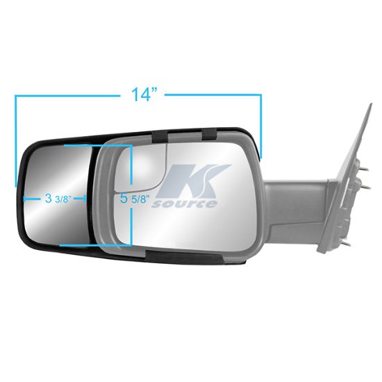 K-SOURCE CF TOW MIRROR RAM 1500 19 & UP - 80730