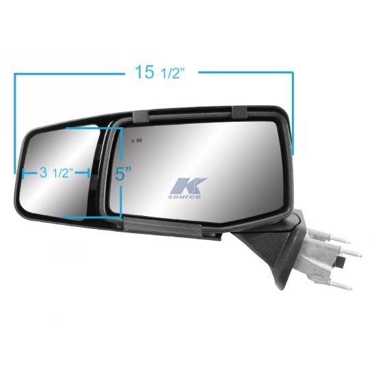 K-SOURCE TOWING MIRROR  CHEVY/GMC 1500 '19 + - 80930