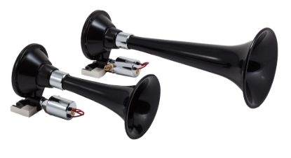 KLEINN AUTO BLACK DUAL TRAIN HORN - 220