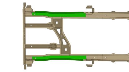 KENTROL REAR UNIBODY STIFFERNER (PAIR) - RB6062