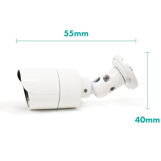 KJM CAMERA  MINI BULLET  800TVL  WHITE - C30