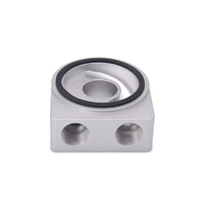 MISHIMOTO OIL SANDWICH PLATE  SILVE - MMOPSP